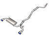 49-36050-L Takeda 3 IN to 2-1/2 IN 304 Stainless Steel Cat-Back Exhaust System w/ Blue Tip Toyota GR Supra (A90) 21-24 L4-2.0L - image 1