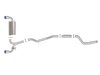 49-36050-L Takeda 3 IN to 2-1/2 IN 304 Stainless Steel Cat-Back Exhaust System w/ Blue Tip Toyota GR Supra (A90) 21-24 L4-2.0L - image 2