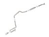 49-36052-P Takeda 2-1/4 IN 304 Stainless Steel Cat-Back Exhaust System w/Polished Tip Subaru Impreza 12-16 H4-2.0L - image 2