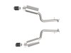 49-36060-C Takeda 2-1/2 IN 304 Stainless Steel Axle-Back Exhaust System Carbon Fiber Lexus IS350 14-23 V6-3.5L - image 2