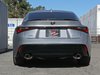 49-36060-C Takeda 2-1/2 IN 304 Stainless Steel Axle-Back Exhaust System Carbon Fiber Lexus IS350 14-23 V6-3.5L - image 4
