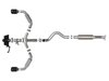 49-36067-B Gemini XV 3 IN to 2-1/2 IN 304 Stainless Steel Cat-Back Exhaust w/ Cut-Out Black Toyota GR Corolla 23-25 L3-1.6L (t) - image 2