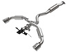 49-36067-P Gemini XV 3 to 2-1/2 IN 304 Stainless Steel Cat-Back Exhaust w/ Cut-Out Polished Toyota GR Corolla 23-25 L3-1.6L (t) - image 1