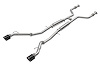 49-36138-C Takeda 2-1/2 IN 304 Stainless Steel Cat-Back Exhaust System w/ Carbon Fiber Tips Nissan Z 23-25 V6-3.0L (tt) - image 1
