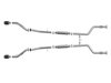 49-36138-C Takeda 2-1/2 IN 304 Stainless Steel Cat-Back Exhaust System w/ Carbon Fiber Tips Nissan Z 23-25 V6-3.0L (tt) - image 2
