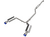49-36629-L Takeda 2-1/2 IN to 2-1/4 IN 304 Stainless Steel Cat-Back Exhaust System Blue Acura TSX 09-14 L4-2.4L - image 1