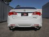 49-36629-L Takeda 2-1/2 IN to 2-1/4 IN 304 Stainless Steel Cat-Back Exhaust System Blue Acura TSX 09-14 L4-2.4L - image 4