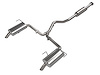49-36805 Takeda 2-1/2 IN to 2-1/4 IN 304 Stainless Steel Cat-Back Exhaust System Subaru Outback 20-25 H4-2.4L (t) - image 1