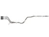 49-37018-B Takeda 2-1/2 IN to 3 IN 304 Stainless Steel Cat-Back Exhaust w/ Black Tips Hyundai Veloster 13-17 L4-1.6L (t) - image 2