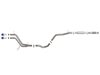 49-37018-L Takeda 2-1/2 IN to 3 IN 304 Stainless Steel Cat-Back Exhaust w/ Blue Flame Tip Hyundai Veloster 13-17 L4-1.6L (t) - image 2