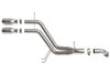 49-37019-P Takeda 3 IN to 2-1/2 IN 304 Stainless Steel Axle-Back Exhaust w/ Polished Tip Hyundai Veloster 13-17 L4-1.6L (t) - image 2