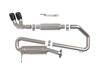 49-37020-B Takeda 2-1/4 IN 304 Stainless Steel Cat-Back Exhaust System w/ Black Tip Suzuki Jimny 18-25 L4-1.5L - image 2