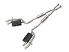 49-37025 Gemini XV 2-1/2 IN 304 Stainless Steel Cat-Back Exhaust System w/ Cut-Out Kia Stinger 18-21 V6-3.3L (tt)