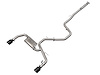 49-37028-B Takeda 3 IN 304 Stainless Steel Cat-Back Exhaust w/ Black Tips Hyundai Elantra N 22-25 L4-2.0L (t) - image 1