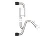 49-37029-B Takeda 3 IN 304 Stainless Steel Axle-Back Exhaust w/ Black Tips Hyundai Veloster N 21-22 L4-2.0L (t) - image 2