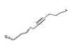 49-46071-P Apollo GT Series 2-1/2 IN to 3 IN 409 SS Cat-Back Exhaust System w/ Polished Tip Toyota Tacoma 24-25 L4-2.4L (t) - image 1