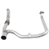Scorpion Loop-Delete Downpipe & Y-Pipe 2012-14 Jeep Wrangler 3.6L 4-Door - image 1