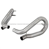 Features?Constructed out of 2-1/2 mandrel-bent 304 stainless steel tubing?Eliminates restriction cau - image 1