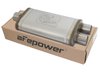 49M00009 MACH Force-Xp 409 Stainless Steel Muffler 2-1/2 IN ID Center/Dual-Outlet x 9 IN W x 4 IN H x 18 IN L - Oval Body - image 2