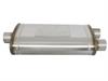 49M00015 MACH Force-Xp 409 Stainless Steel Muffler 3 IN ID Center/Dual-Outlet x 11 IN W x 6 IN H x 22 IN L - Oval Body - image 1