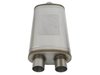 49M00015 MACH Force-Xp 409 Stainless Steel Muffler 3 IN ID Center/Dual-Outlet x 11 IN W x 6 IN H x 22 IN L - Oval Body - image 3