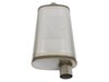 49M00016 MACH Force-Xp 409 Stainless Steel Muffler 3 IN ID Center/Offset x 11 IN W x 5 IN H x 22 IN L - Oval Body - image 2