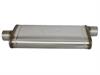 49M00017 MACH Force-Xp 409 Stainless Steel Muffler 3 IN ID Center/Offset x 9 IN W x 4 IN H x 22 IN L - Oval Body - image 1