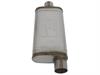 49M00020 MACH Force-Xp 409 Stainless Steel Muffler 3 IN ID Center/Offset x 9 IN W x 4 IN H x 18 IN L- Oval Body - image 1