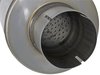 49M00024 MACH Force-Xp 409 Stainless Steel Muffler 3-1/2 IN ID Center/Center x 7 IN Dia. x 24 IN L - Round Body - image 3