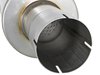 49M00025 ATLAS Aluminized Steel Muffler 3-1/2 IN ID Center/Center x 7 IN Dia. X 16 IN L - Round Body - image 4