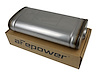 49M30019 MACH Force-Xp 304 Stainless Steel Muffler 2-1/2 IN ID Center/Offset x 9 IN W x 4 IN H x 18 IN L - Oval Body - image 1