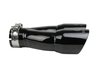 49T25364-B10 Takeda 304 Stainless Steel Clamp-on Exhaust Tip Black 2-1/2 IN Inlet x 3 IN Dual Outlet x 9-1/2 IN L - image 2