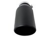 49T40601-B15 MACH Force-Xp 409 Stainless Steel Clamp-on Exhaust Tip Black 4 IN Inlet x 6 IN Outlet x 15 IN L - image 2