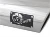 49T40601-P15 MACH Force-Xp 304 Stainless Steel Clamp-on Exhaust Tip Polished 4 IN Inlet x 6 IN Outlet x 15 IN L - image 1