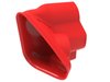54-13015SR Dynamic Air Scoop D.A.S. Red Ford Mustang 15-20 L4-2.3L (t)/V6-3.7L/V8-5.0L - image 2