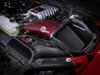 57-10030KR Track Series Red Kevlar Carbon Fiber Intake System w Pro 5R Filter Fits Select Ford F-150 Raptor R 5.2L (sc) [Black] - image 3