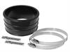 59-00026 Magnum FORCE Cold Air Intake System Spare Parts Kit (3-1/2 IN ID x 2 IN L) Straight Coupler - Black - image 1