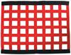 Rectangular Ribbon Window Net Red - image 1