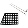 Oblong Window Net Kit Black Net - image 1