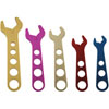 Aluminum Wrench Set Includes 5 (-06 -08 -10 -12 -16) AN Style Wrenches - image 1