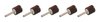 Sanding Discs [1 in, Flap Style, 60 Grit, Round, Zirconia Grain]