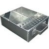 Quick Change Drain Pan W/ Shelf Aluminum - image 1