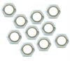 Coarse Thread Hex Nuts Thin With Nylon Inserts 7/16"-14 - image 1