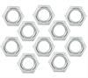 Coarse Thread Mechanical Lock Hex Nuts 3/8"-16 - image 1