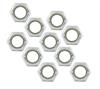 Fine Thread Hex Nuts Thin With Nylon Inserts 3/8"-24 - image 1