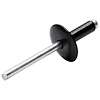 ALL18053 Lg Hd Rivet Black Alum 250 Pack