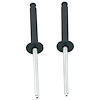 ALL18099 1/8 in. Alum Rivet Black 100 Pack Flange Type - image 1