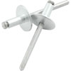 3/16" Large Head Rivets Grip Range: 1/8" - 1/4" - image 1