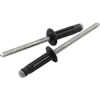Small Head Rivet Flange Type AL Mandrel Black - image 1