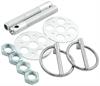 Lightweight Aluminum Hood Pin Kit 3/8" Diameter Pins - image 1